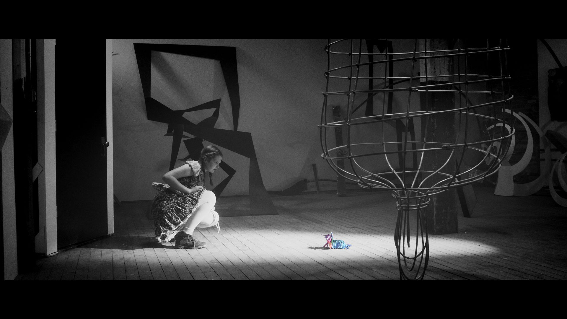 A still frame from Julynn Wildman's "Body in Motion" film.